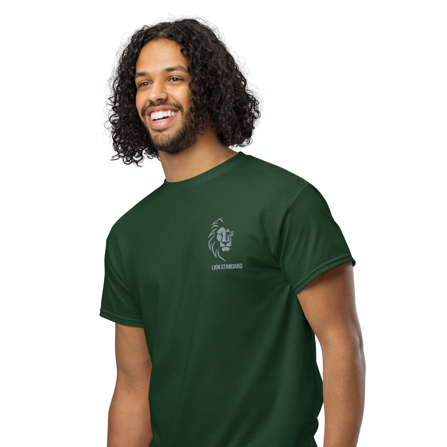 "Lion Standard" Embroidered DryBlend® T-Shirt