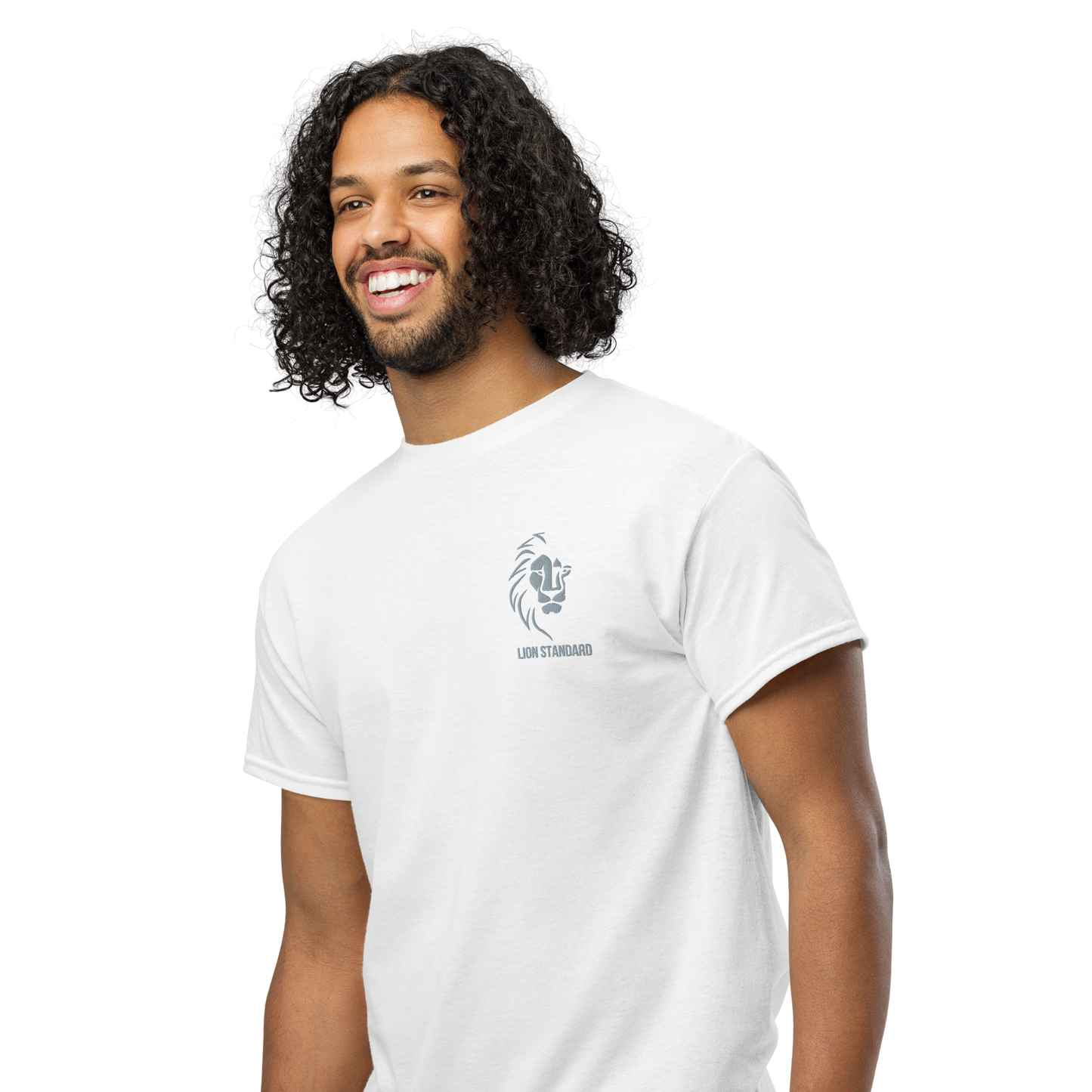 "Lion Standard" Embroidered DryBlend® T-Shirt