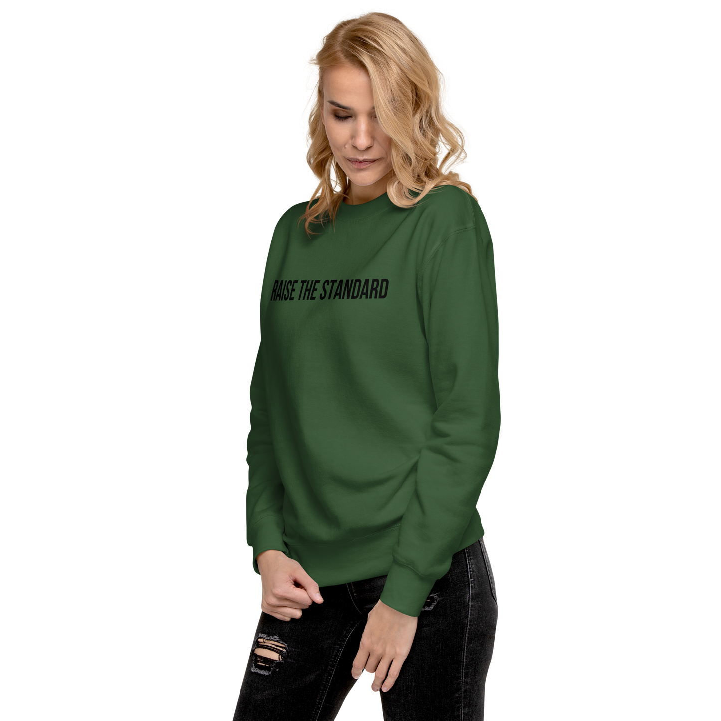 "Raise The Standard" Women's Premium Sweatshirt