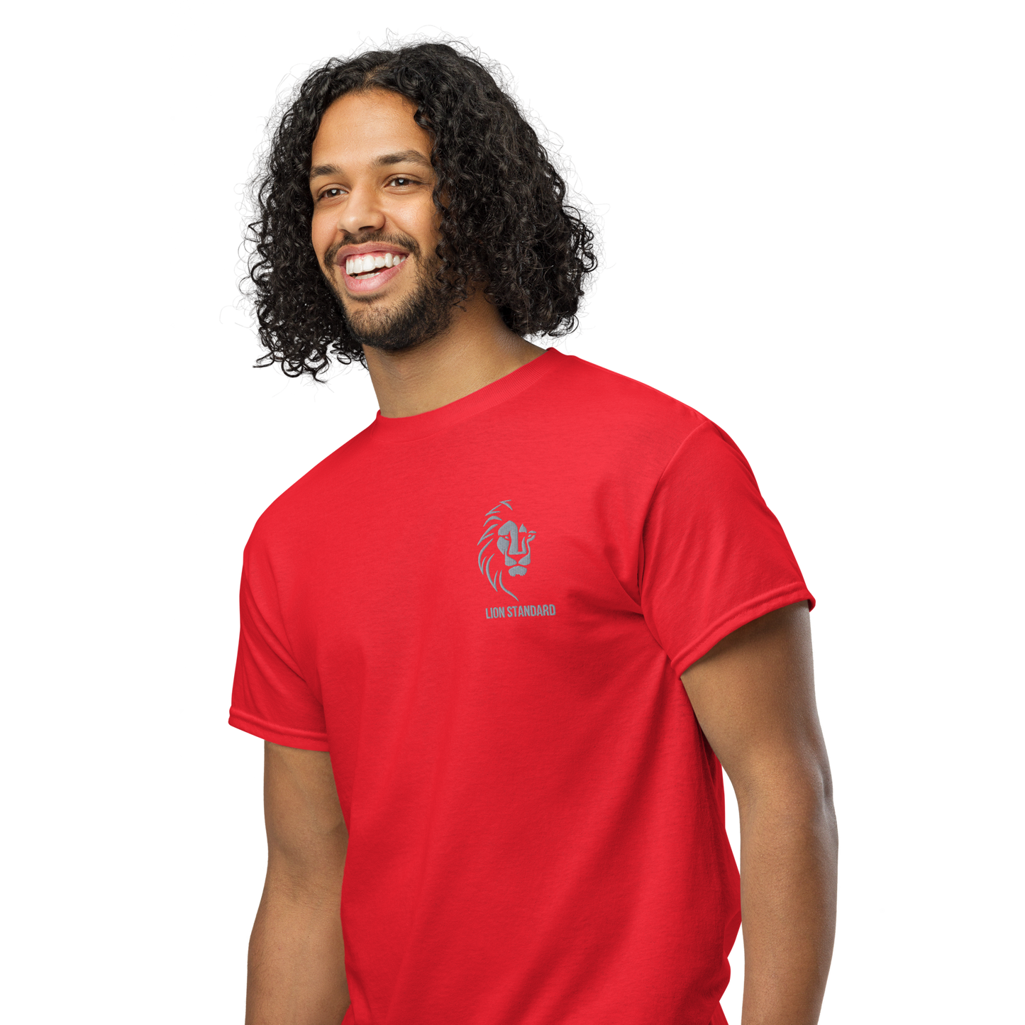 "Lion Standard" Embroidered DryBlend® T-Shirt