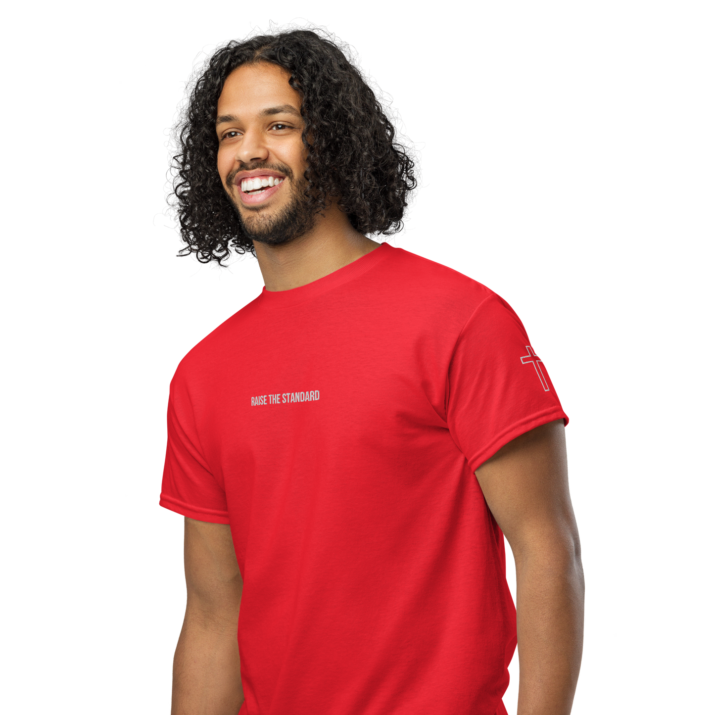 "Raise The Standard" Embroidered DryBlend® T-Shirt