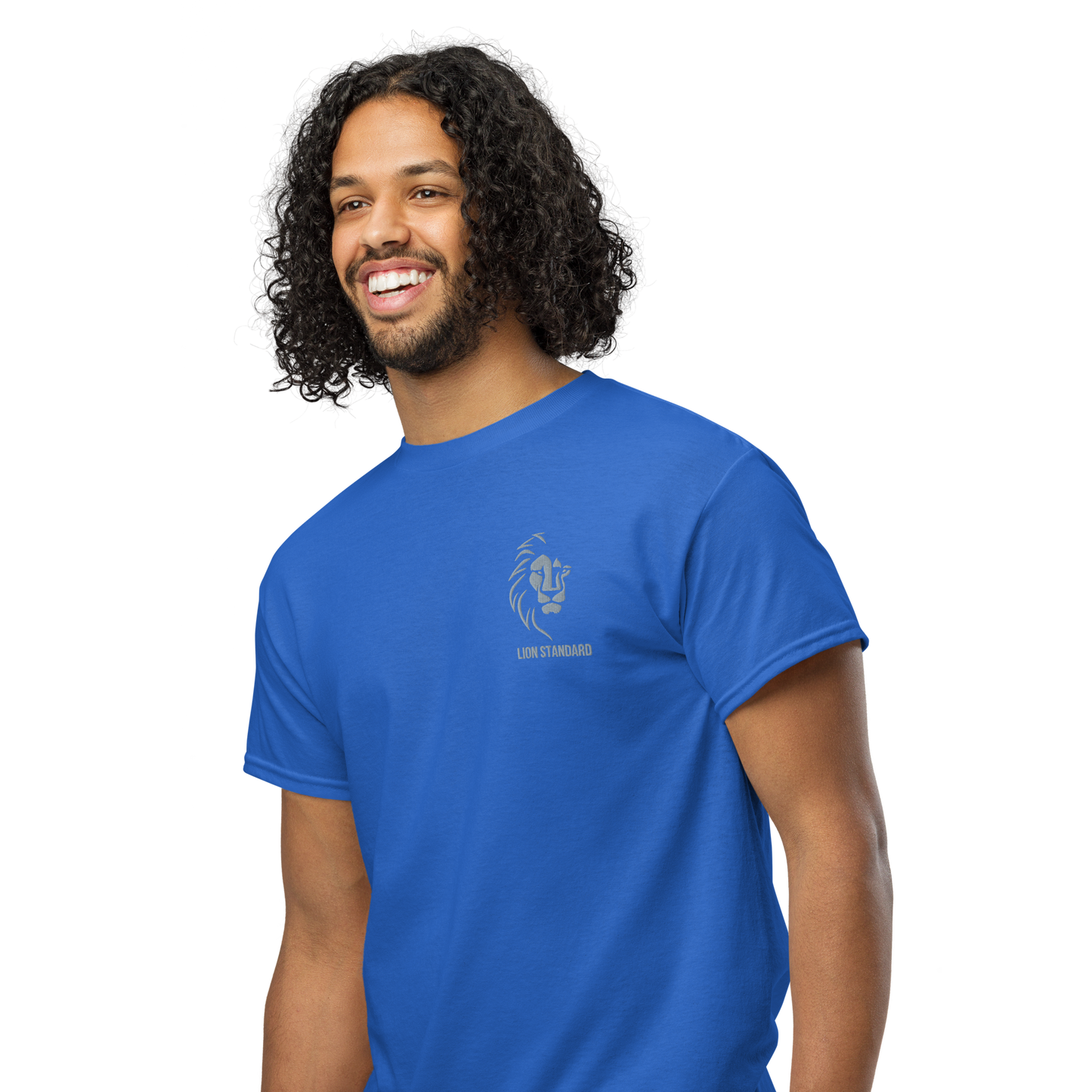 "Lion Standard" Embroidered DryBlend® T-Shirt
